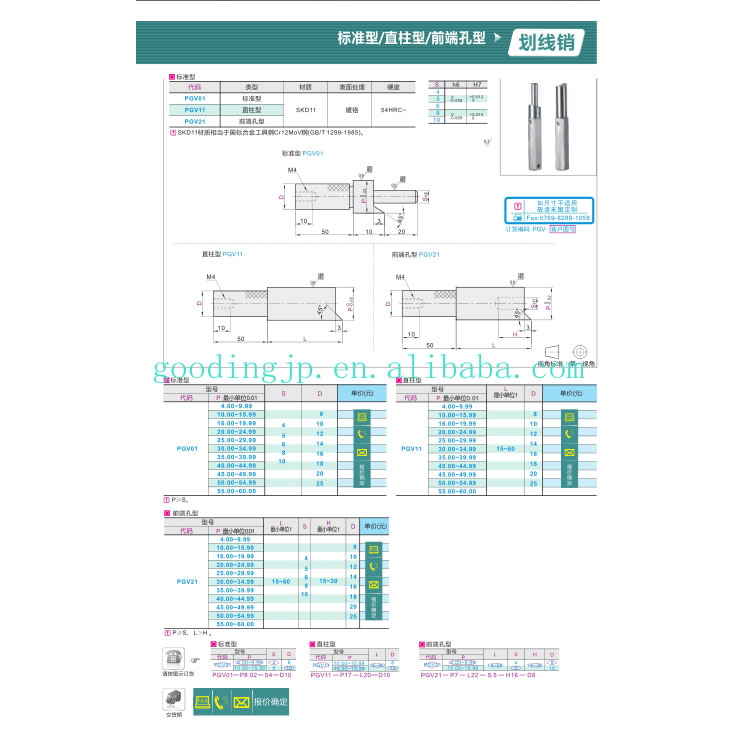 产品目录